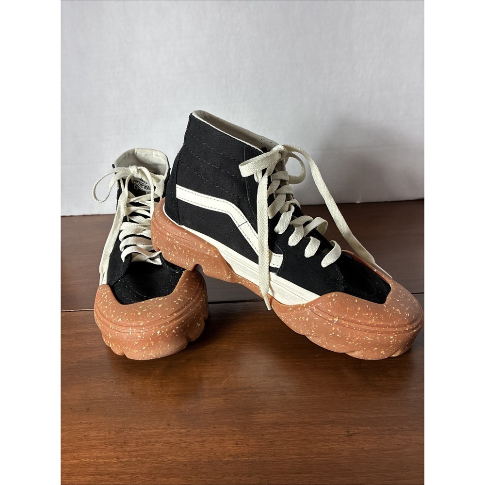VANS Shoes SK8 Hi Tapered Modular Black Swap It W 6 Men 4.5 EUC Skater Unisex